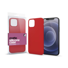 Xprotector Matte ultra vékony szilikon hátlap tok, Apple iPhone 13, korallpiros tok és táska