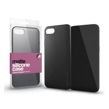 Xprotector Matte ultra vékony szilikon tok, Apple iPhone 14, fekete tok és táska
