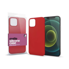 Xprotector Szilikon matte tok ultravékony korallApple iPhone 15 Plus, piros tok és táska