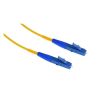 XtendLan Fiber Optic LC/UPC Összekötő Sárga 50cm FOP-LCLC-S-0.5-9-A1