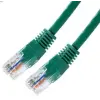 XtendLan patch kábel Cat6, UTP - 0, 25m, zöld (eladó 10 db)