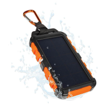 Xtorm XR104 Solar Vízálló Power Bank 10000mAh Fekete/Narancssárga (XR104) power bank