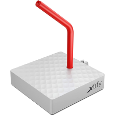 Xtrfy B4 Retro egérkábel-vezető szürke-piros (1213) (B4 RETRO) asztali számítógép kellék