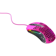 Xtrfy M4 RGB USB Gaming Egér - Rózsaszín egér