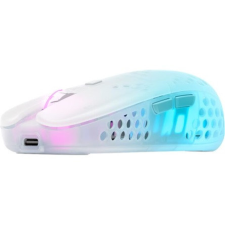  Xtrfy MZ1W RGB optikai USB / vezeték nélküli gaming egér fehér egér
