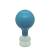 XX ÜVEGKÖPÖLY Gumilabda-pumpával 2,7 cm