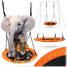 XXL gólyafészek hinta, narancssárga, 95 cm - Swingo hinta
