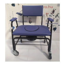  XXL Gördíthető szobai wc 160kg-ig gyógyászati segédeszköz