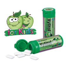  Xylitol alma rágógumi gyerekeknek 30db csokoládé és édesség