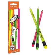 Y-PLUS Grafitirón Y-Plus+ Star HB neon 6 db/doboz ceruza