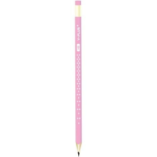 Y-PLUS Grafitirón Y-Plus+ Star Pastel HB 12 db-os háromszögletű radíros ceruza