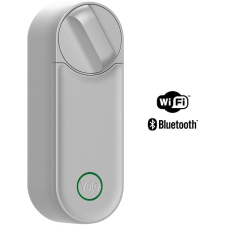 Yale Linus L2 Okos Zár – WiFi-vel, ezüst okos zár és kiegészítő