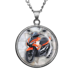 Yamaha CARSTON Elegant Yamaha medál lánccal vagy kulcstartóval, ezüst vagy arany színben nyaklánc