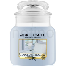  Yankee Candle A Calm & Quiet Place illatos gyertya  411 g Classic közepes méret gyertya