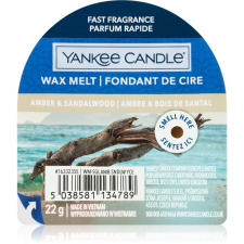 Yankee candle Amber & Sandalwood illatos viasz aromalámpába 22 g gyertya