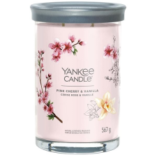 Yankee candle Signature 2 kanóc Pink Cherry & Vanilla 567 g gyertya