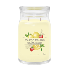 Yankee candle Signature Iced Berry Lemonade Illatgyertya 567g (1629983E) gyertya