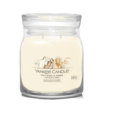 Yankee candle Signature Soft Wool & Amber Świeca Illatgyertya 368g (1721078E) gyertya