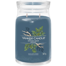 Yankee candle Signature üveg 2 kanóc Bayside Cedar 567 g gyertya
