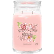 Yankee candle Signature üveg 2 kanóc Fresh Cut Roses 567 g gyertya
