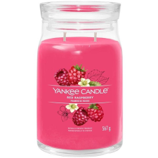 Yankee candle Signature üveg 2 kanóc Red Raspberry 567 g gyertya