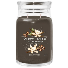 Yankee candle Signature üveg 2 kanóc Vanilla Bean Espresso 567 g gyertya