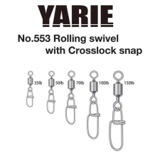  Yarie 553 Crosslock Snap 50LB forgókapocs horgászkiegészítő
