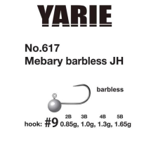 Yarie 617 Mebary Barbless #9 1,0gr jig fej csali