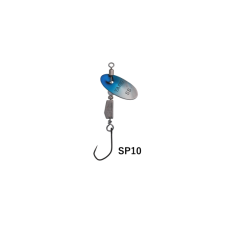  Yarie 672 Blender 2.1gr SP10 Blue Silver körforgó csali
