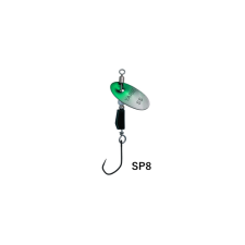  Yarie 672 Blender 3.5gr SP8 Green Grade körforgó csali
