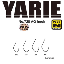  Yarie 728 AG Nanotef #6 Barbless horog horog
