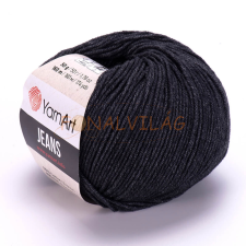 Yarnart JEANS - Grafit szürke - 028 rövidáru