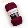  Yarnart MAKRAMÉ, 2mm - Bordó - 145