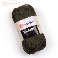 Yarnart MAKRAMÉ, 2mm - Földzöld - 164 rövidáru