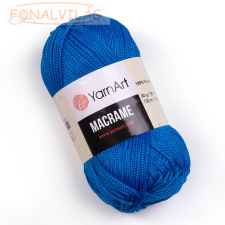  Yarnart MAKRAMÉ, 2mm - Kék - 139 rövidáru