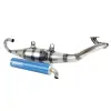Yasuni R kipufogó MBK 50 Nitro, Ovetto / Yamaha 50 Aerox, Neos / Malaguti 50 F12 / Aprilia 50 SR (kék hangtompítóval) TUB902A Yasuni Kipufogók és alkatrészeik Kipufogók Robogó kipufogók (tuning)