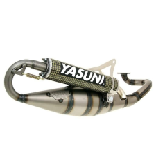 Yasuni Yasuni Scooter R sárga karbon kipufogó - Minarelli (fekvőhengeres) motorkerékpár kipufogó