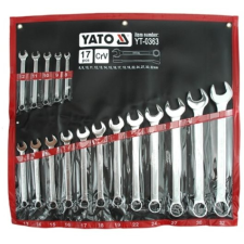 Yato Csavarkulcskészlet 17 db, 8-32 mm imbuszkulcs