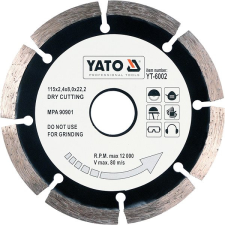 Yato gyémánt korong 115 x 22,2 x 2,1 mm csiszolókorong és vágókorong