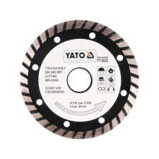 Yato Gyémánt tárcsa turbo 115mm (YAT-6022) barkácsolás, csiszolás, rögzítés