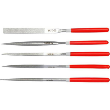 Yato Gyémánt tűreszelő készlet 5x180x70mm 5 részes (YAT-6156) barkácsolás, csiszolás, rögzítés