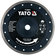  Yato gyémánt vágókorong 230 × 22,2 × 2 mm (5906083044540) barkácsgép tartozék