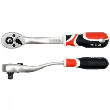 Yato Hajtószár racsnis 3/8 col 72T hajlított lágy fogantyús dugókulcs
