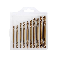 Yato Kétoldalas fúrószár készlet 3.0-6.0 mm 10 részes (YAT-40025) fúrószár