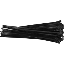 Yato Kioldható kábelkötegelő 7,6 x 350 mm fekete (100 db) villanyszerelés