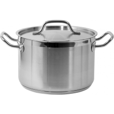 Yato Lábas fedővel 7,2 liter 240x160 mm Inox (YG-00023) edény
