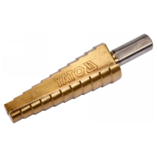 Yato Lépcsős fúró 10-20 mm 11 lépcsős HSS titán-nitrid (YT-44745) fúrószár