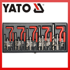 Yato Menetjavító készlet 131 részes M5-M12 (YT-1763) menetmetsző, menetfúró