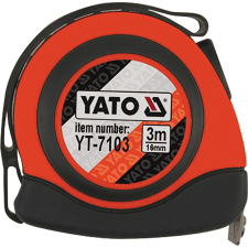 Yato Mérőszalag 3 m/16 mm, mágneses, nylon bevonatú (YT-7103) mérőszerszám