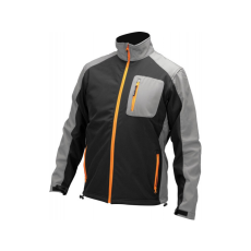 Yato Munkavédelmi softshell kabát fekete-szürke S-es méret 3 zsebes